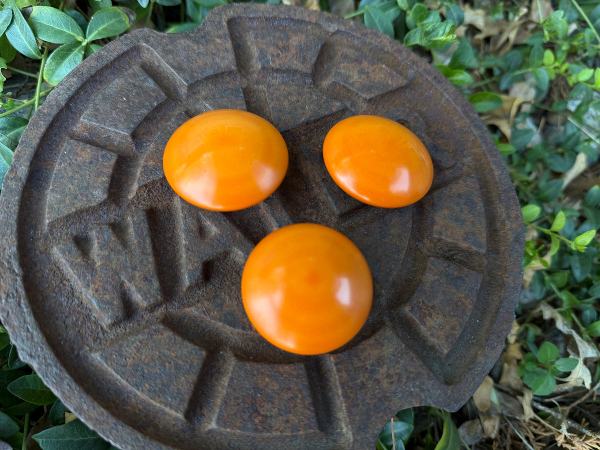 Vingage Orange Paper Pocket Pill